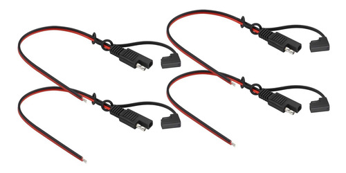 Zdycgtime 18awg 2-pin Sae Single Plug Quick Disconnecount Ex