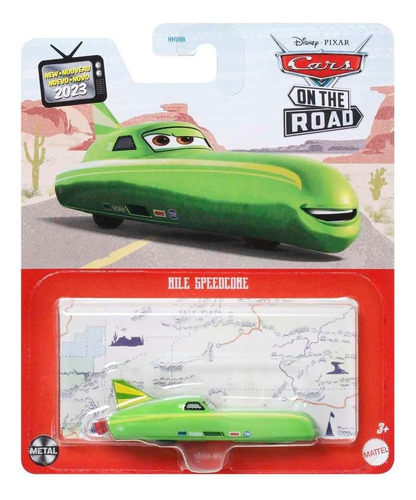 Auto Cars Nile Speedcone 1:55 Mattel Nuevo En Blister Rdf1 Nile Speedcone