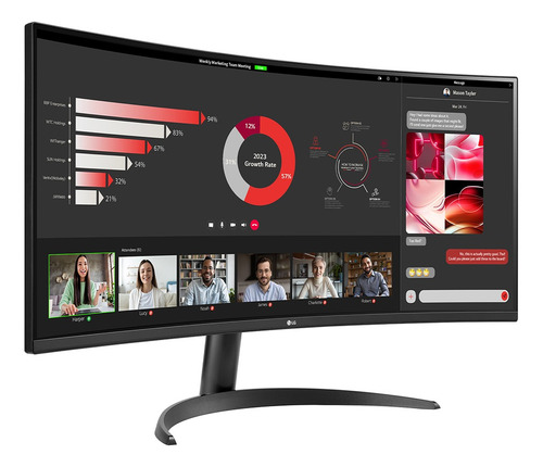 Monitor Curvo 34 Pulgadas LG Ultra Wide Pantalla Wqhd Hdr10