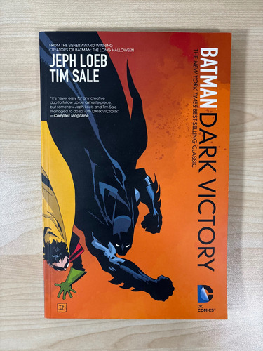 Batman: Victoria Oscura - Dc Comics En Inglés (Usado)