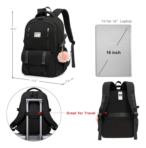 Mochila De Viaje Para Ordenador Portátil Para Mujeres...