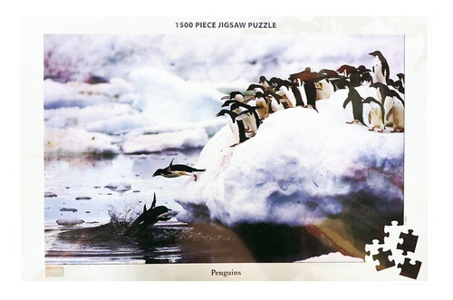 Puzzle Penguins - 1500 Piezas - Tomax 150 033