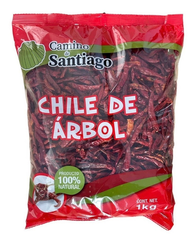 Chile De Árbol Seco 1kg Camino De Santiago 