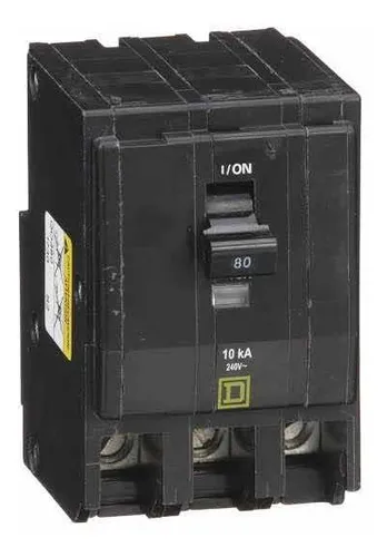 comprar Interruptor Termomagnetico Square D Qo380 3 Polos 80 Amp