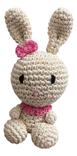 Sonajero Conejito De Crochet Amigurumi