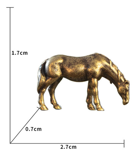 2x Horse Statue For Landscape Pavilion Festivals Diy