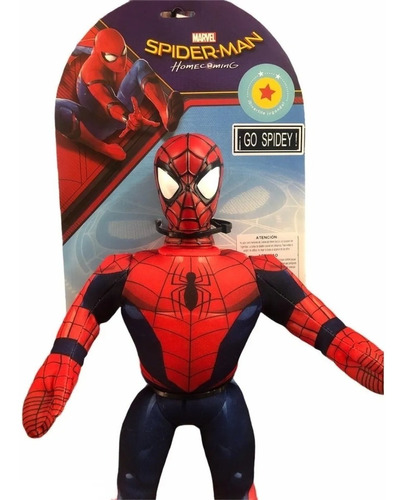 Muñeco Del Hombre Araña Spiderman  Go Spidey Soft 