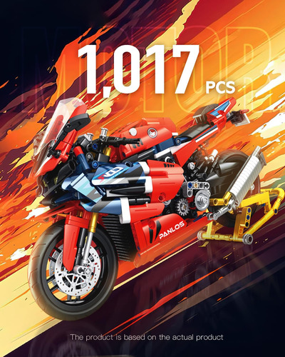 Juego De Bloques De Construcción Dovob Ctr 1000rr 1017 Pieza 0 Versión Del Personaje