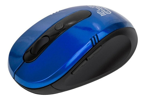 Mouse Klip Xtreme Vector Óptico Inalámbrico 1600dpi Azul