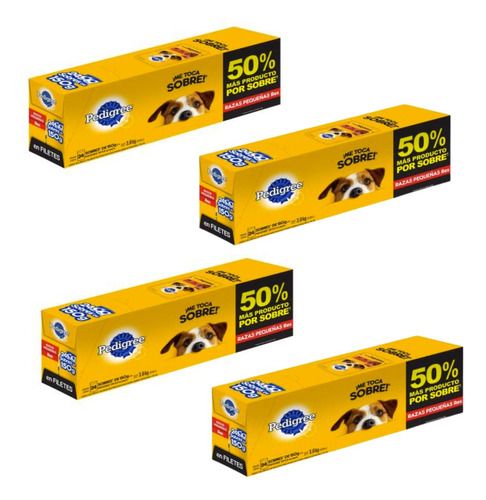 Alimento Para Perro Pequeño Pedigree 96 Pzas De 150 G