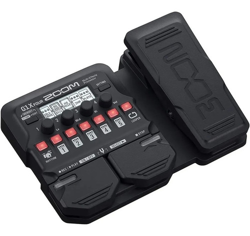 Imagen 2 de 6 de Pedal De Efecto Para Instrumento De Cuerda Zoom G1x Four