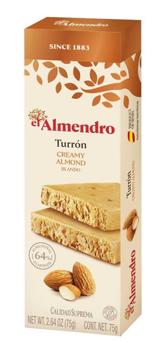 Turron Blando El Almendro 75gr. España