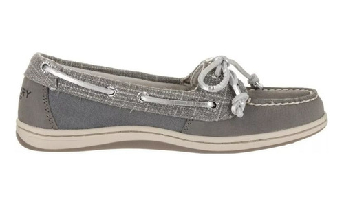 Zapatos Sperry Firefish Metal Spark Gris Mujer Sts96664