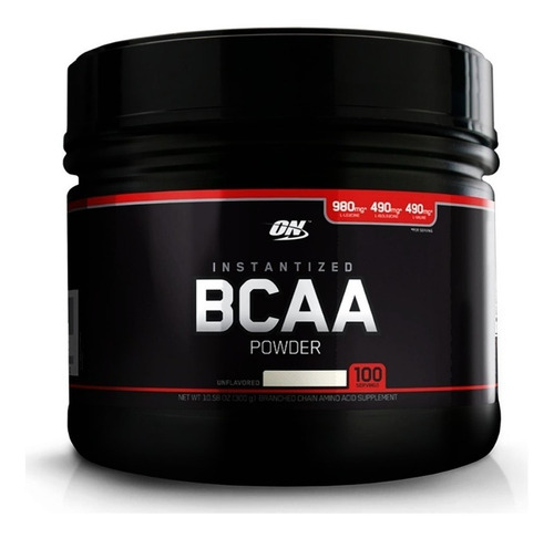 Bcaa Black 300 Grs Optimum Nutrition Aminoacidos