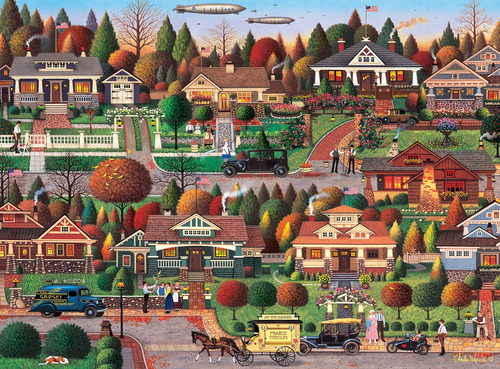 Buffalo Games - Silver Select - Charles Wysocki - Día Del .