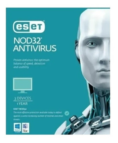 Imagen 2 de 2 de Eset Antivirus 1 Pc 1 Año - Nod32 - Internet Security