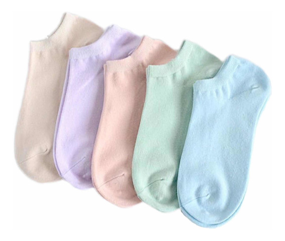 Vita Sox Mujer Calcetines Super Soft algodón calcetines para mujer trabajo Calcetines Algodón Calcetines sin goma 4 unidades 