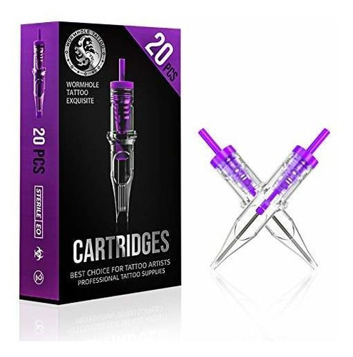 Agujas Para Tatuajes - Wormhole Tattoo Cartridge Needles, 20
