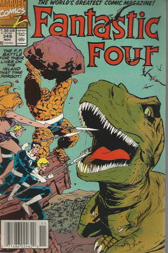 Fantastic Four  346 - Marvel - Bonellihq Cx152 K19