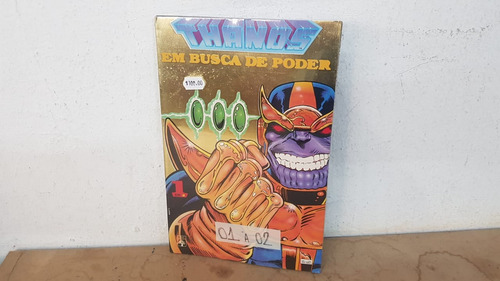 Thanos Em Busca Do Poder (história Completa, 2 Volumes) (Usado)