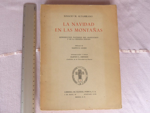 Ignacio M. Altamirano, La Navidad En Las Montañas, Librería