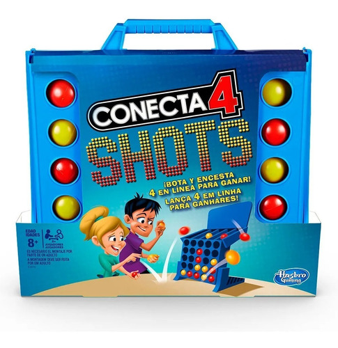 Jogo De Mesa Connect 4 Shots Hasbro E3578
