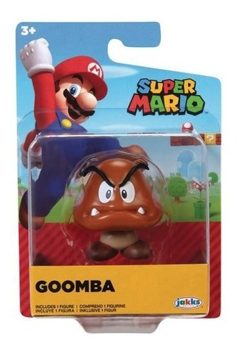 Figura Goomba  - Super Mario - Jakks