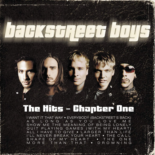 Cd  Backstreet Boys    The Hits - Chapter One   Americano