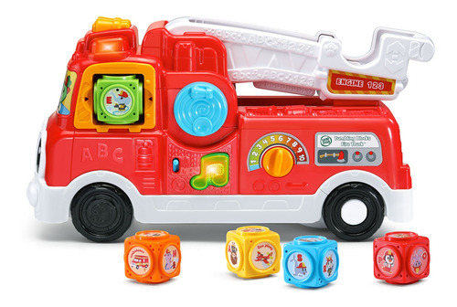 Juguete Educativo De Bloques Fire Truck Leapfrog