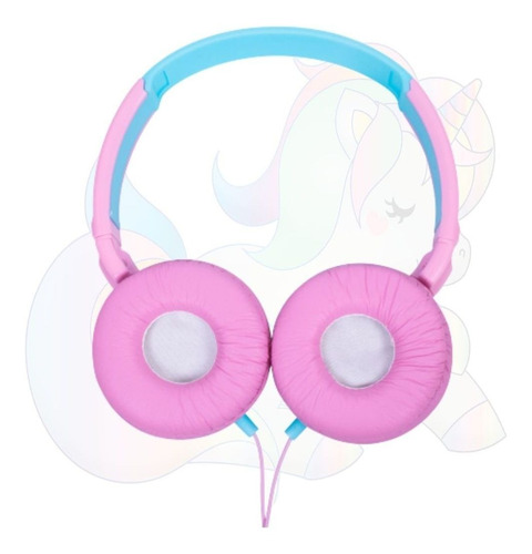 Auriculares Fone Kids Unicorn Pink Hp-304 Oex