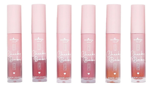 Rubor Liquido Italia Deluxe Cheeky Baby Liquid Blush Tono Del Maquillaje 01 Baby Girl