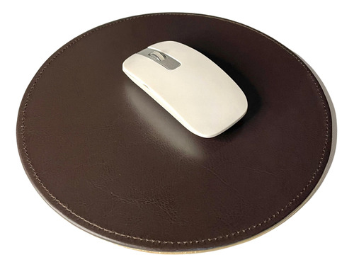 Mouse Pad De Cuero Poliuretano Doble Cara Reversible