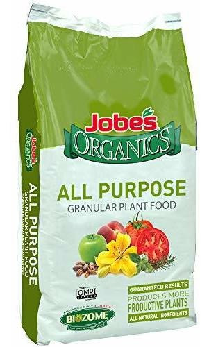 Jobe S Organics 09524 Propósito Granular Fertilizante, 16 Lb