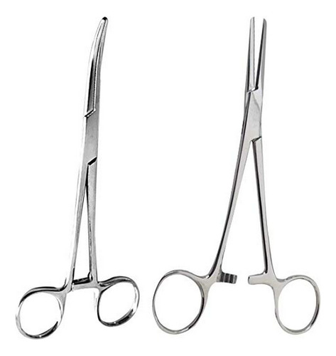 Set Pesca 2pc Hemostáticas 5  Curva + Recta