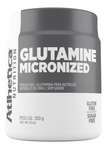 Glutamine Micronized 300g - Atlhetica Nutrition