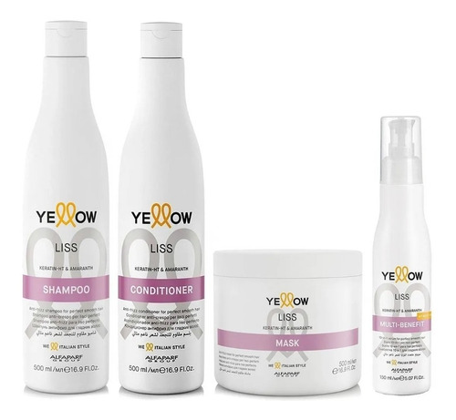 Yellow Liss Shampoo Acondicionador Mas - mL a $380