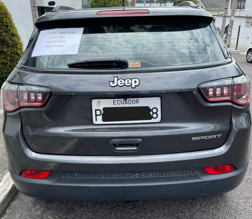Imagen 4 de 8 de Jeep Compass Modelo Sport Año 2019 - 17,000 Km - Negociable