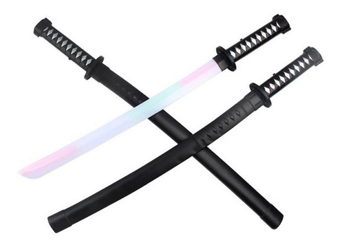 Juguete Con Luces Led Espada Samurai Cosplay Regalo