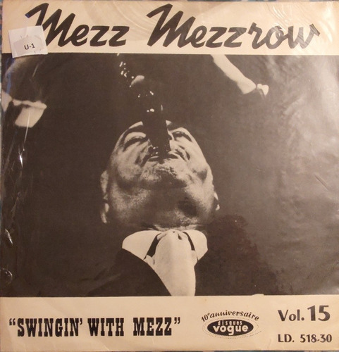 Vinilo Lp De Mezz Mezzrow  -  Swingin With Mezz  Vg++ (xx31