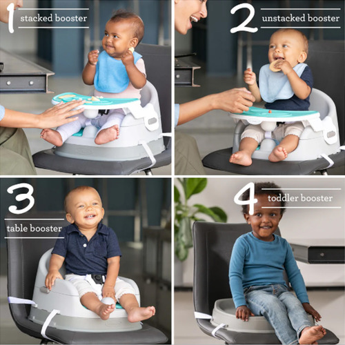 Asiento Elevador Silla De Comer Grow With Me 4en1 Infantino