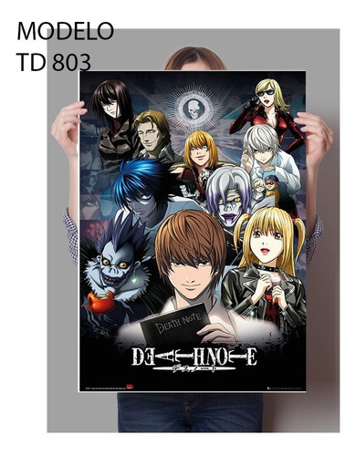 Death Note   Fotografía  Full Hd 60x45 Cm