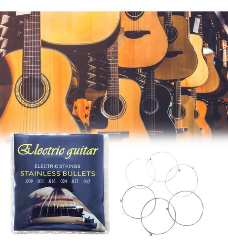 Cuerdas De Acero Para Guitarra Eléctrica Cuerdas De Guitarra