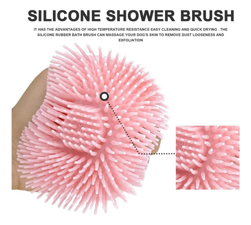 Blmhtwo Pet Bath Bish Sprobber Para Bath Pet Shampoo Cepillo
