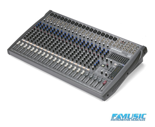 Imagen 3 de 10 de Mixer Samson L2400 24ch 18 Xlr+4 St Eq 3bandas Detalle Sale%