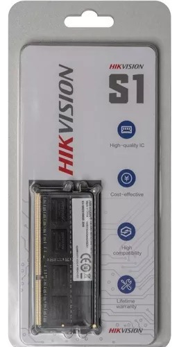 Memória Para Notebook Hikvision 4gb 1600mhz Ddr3