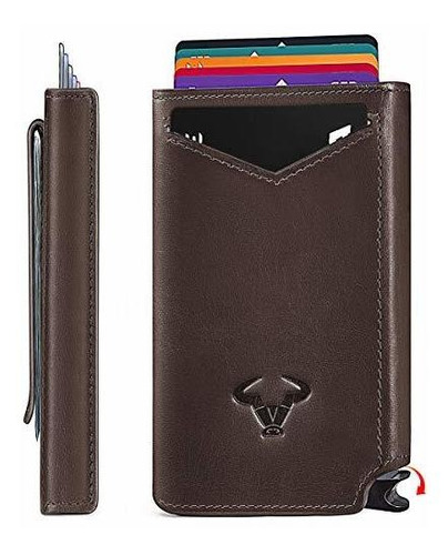 Mens Slim Wallet Card Holder,bigant Aluminium Money C7jza