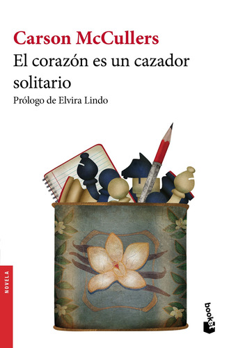El corazón es un cazador solitario: Prólogo de Elvira Lindo, de McCullers, Carson. Serie Booket Editorial Booket México, tapa blanda en español, 2022