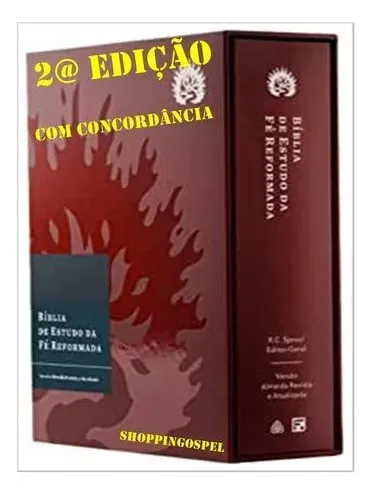 Bíblia De Estudo Da Fé Reformada 2º Edição Com Concordância ...