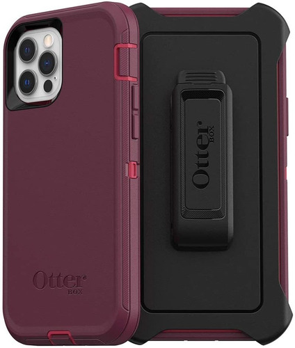 Funda Para iPhone 12/12 Pro - Bordo Otterbox Defender Ser...