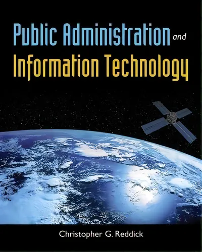 Public Administration And Information Technology, De Christopher Reddick. Editorial Jones And Bartlett Publishers, Inc En Inglés